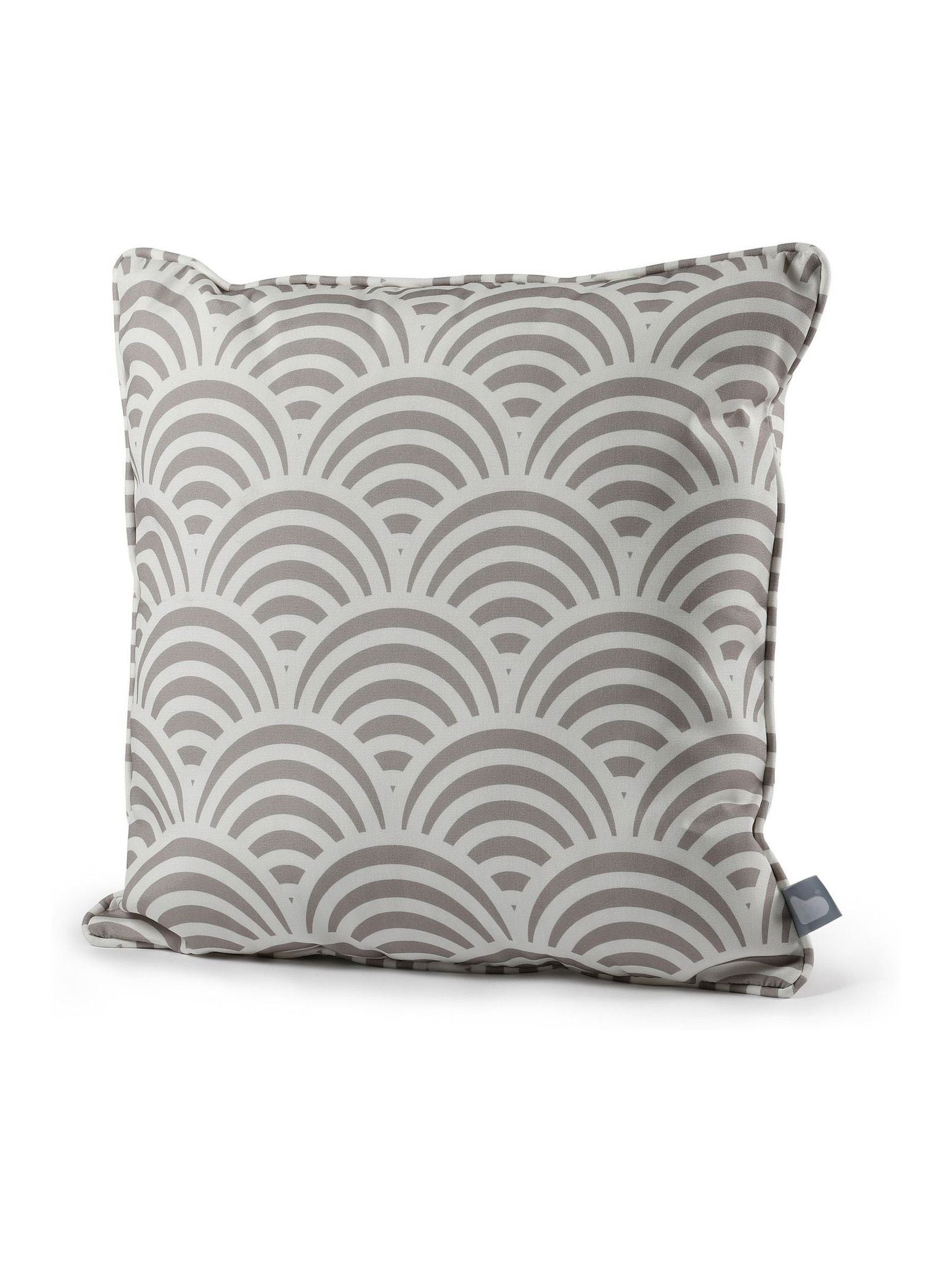 Extreme Lounging outdoor cushions silver grey 50x50 - British product