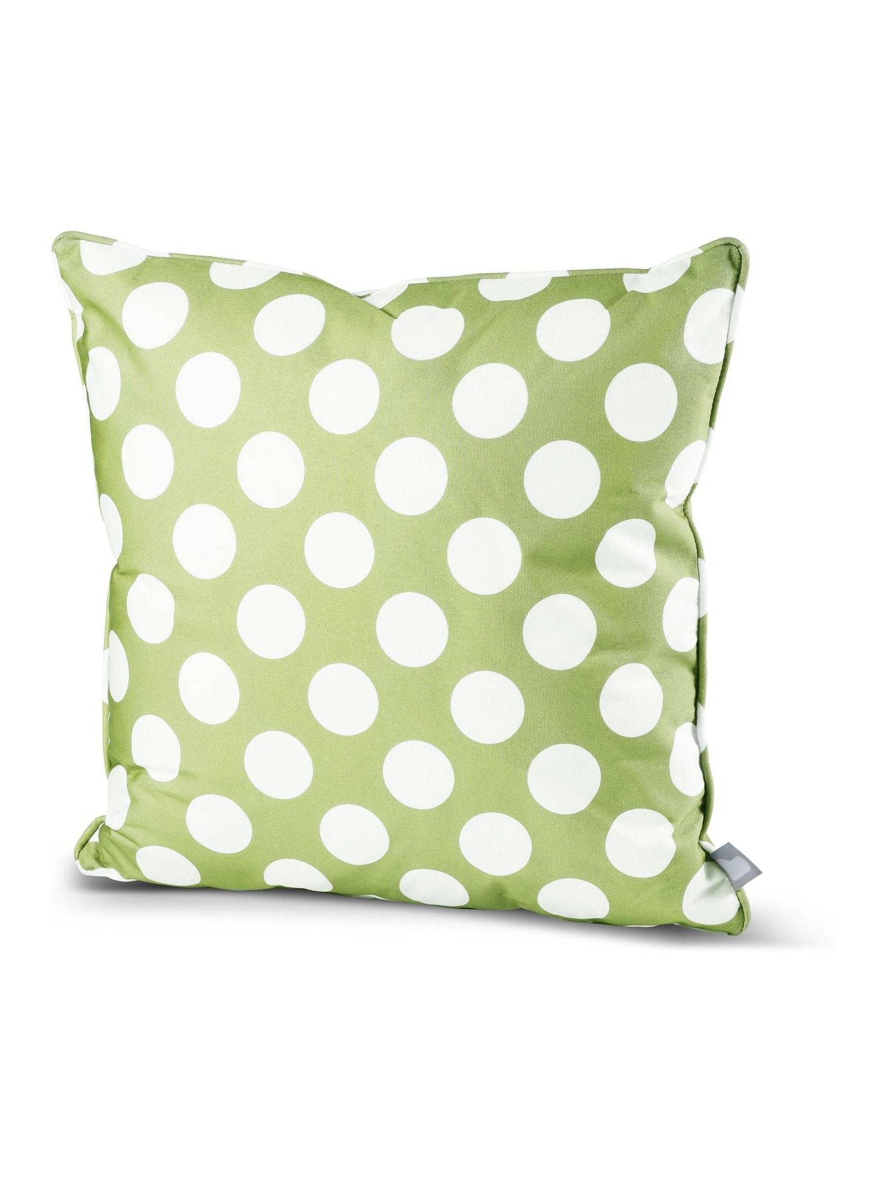 Extreme Lounging outdoor cushion pack olive green polka (British brand)