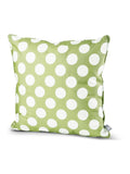 Extreme Lounging outdoor cushion pack olive green polka (British brand)