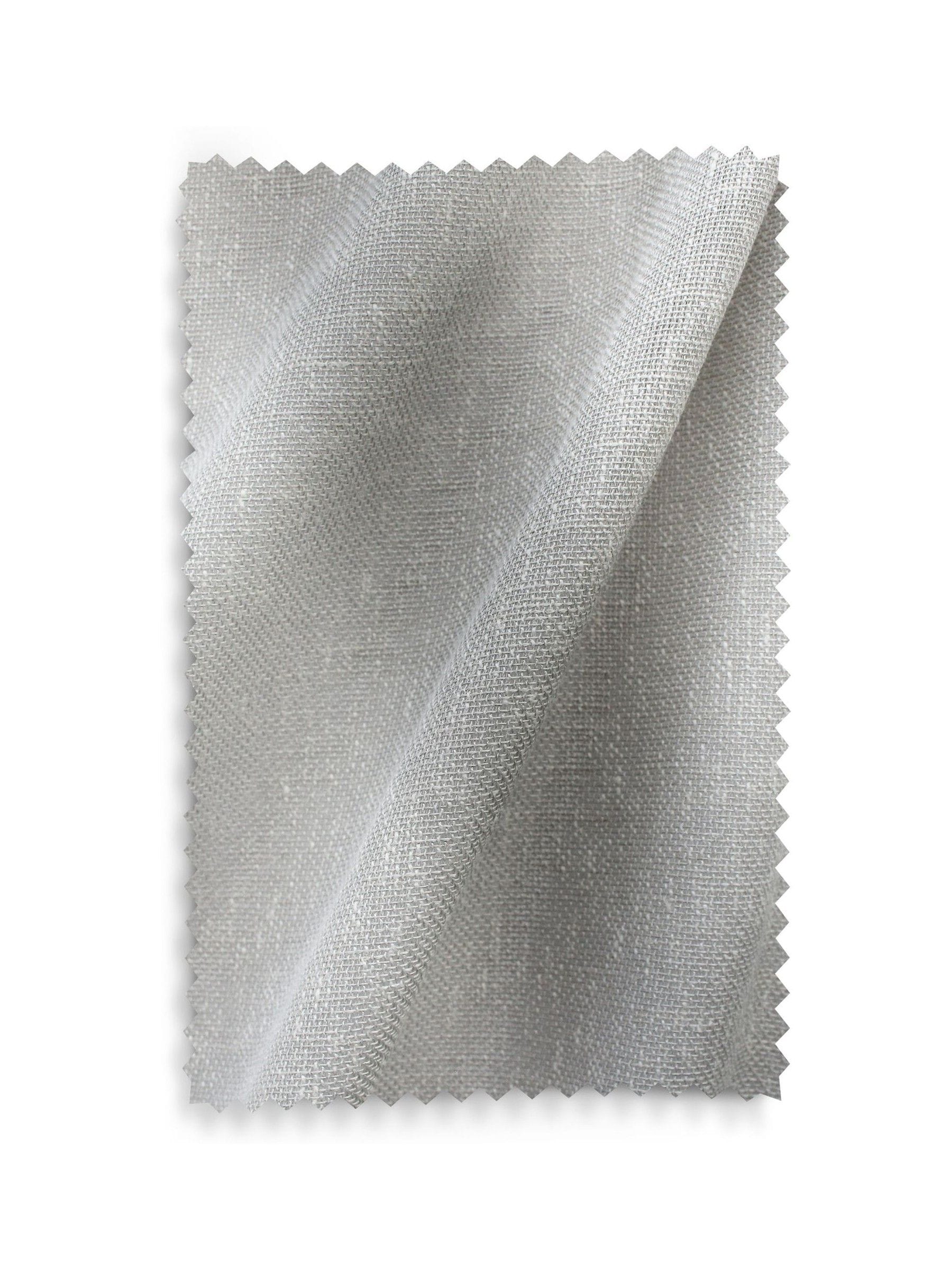 Aeris made to measure Pebble Grey sheer curtain (British brand)