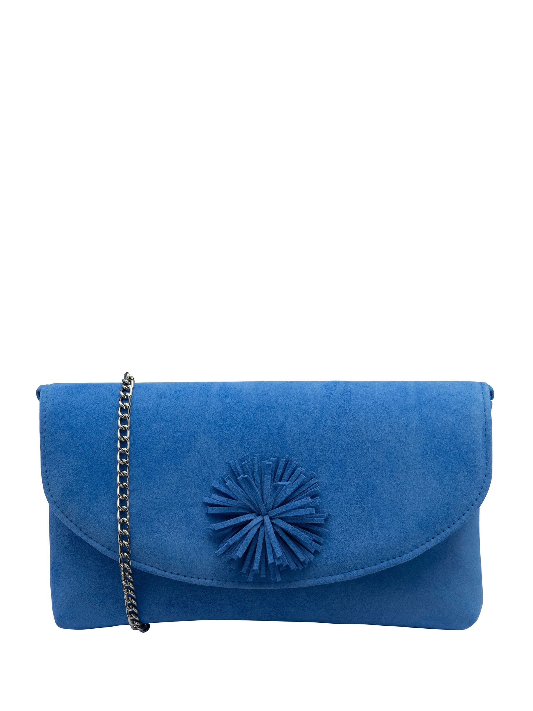 Lotus Green Clutch Bag with Chain