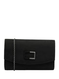 Lotus black clutch bag with chain (British brand)