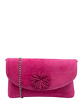 Lotus Green Clutch Bag with Chain