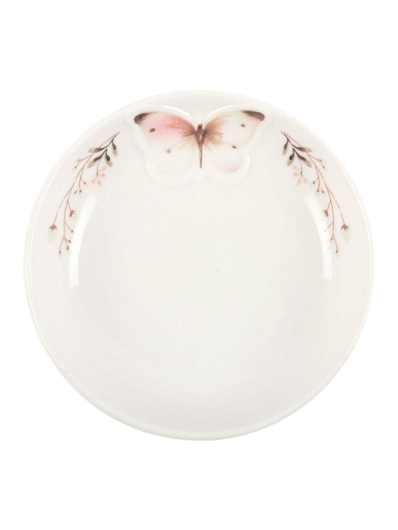Something Different butterfly white trinket dish, imported from the UK