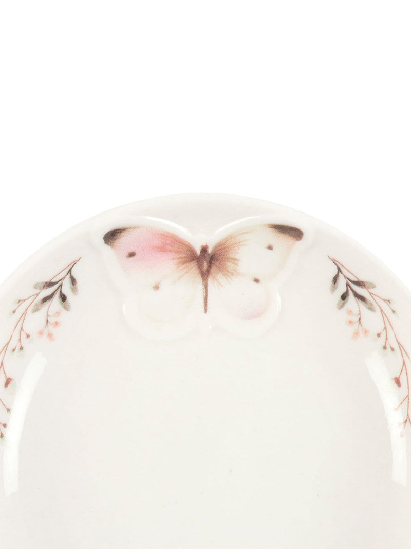 Something Different butterfly white trinket dish, imported from the UK
