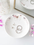 Something Different butterfly white trinket dish, imported from the UK