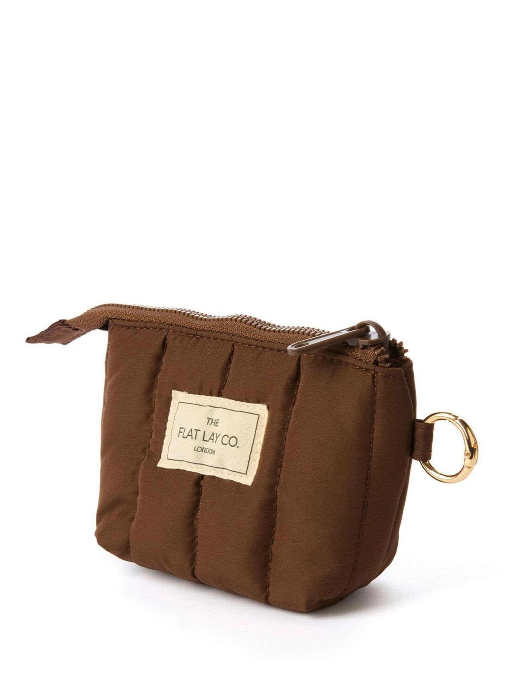 The Flat Lay Co. mini keyring pouch for beauty - British product