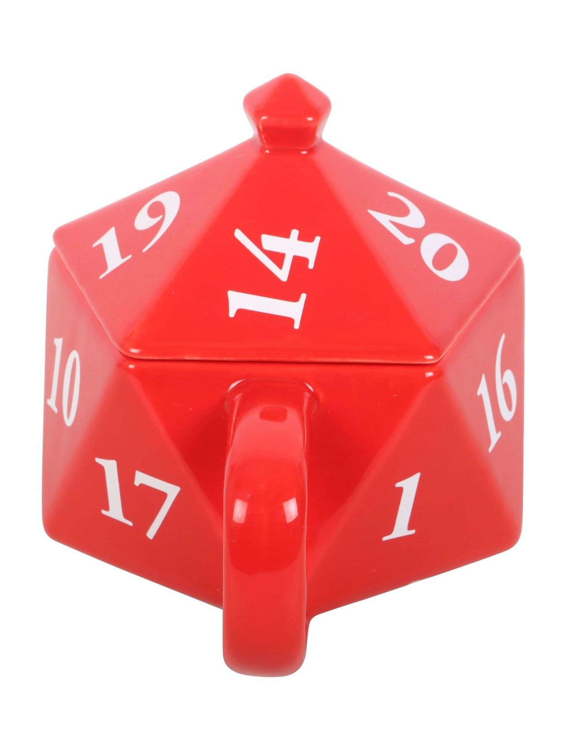 Something Different red D20 gaming mug 500ml, UK version
