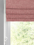 Berry Abeille roman blind red plain design - British product