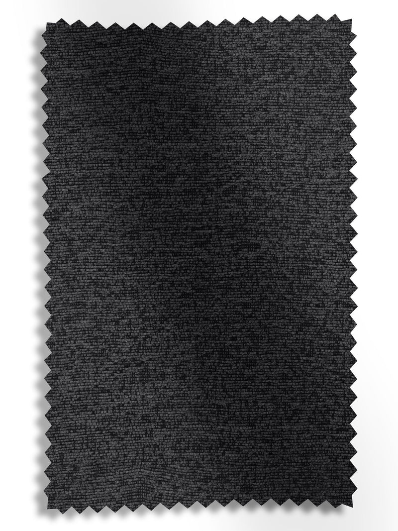 Charcoal grey boucle roman blinds made to measure - British product