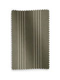 Pine Leuwin made to measure roman blind in green with white stripes, UK version