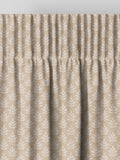 Natural Keeffe made to measure curtains floral jacquard, UK version