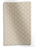 Natural Keeffe made to measure curtains floral jacquard, UK version