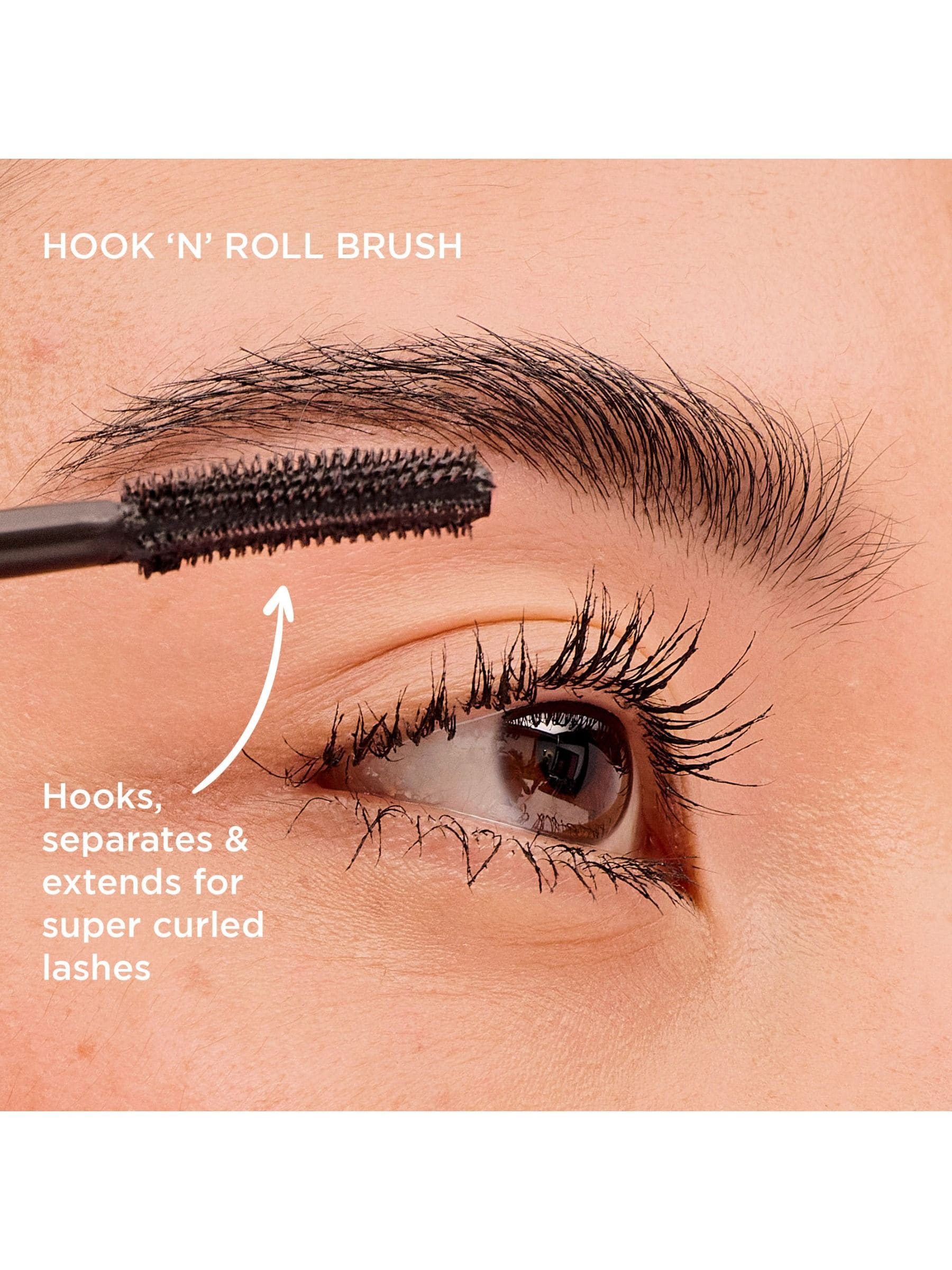 Benefit Roller Lash mascara duo full-size and mini black, imported from the UK
