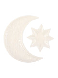 Something Different ceramic crescent moon and star trinket dish set, imported from the UK