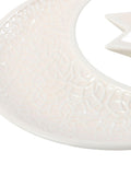 Something Different ceramic crescent moon and star trinket dish set, imported from the UK