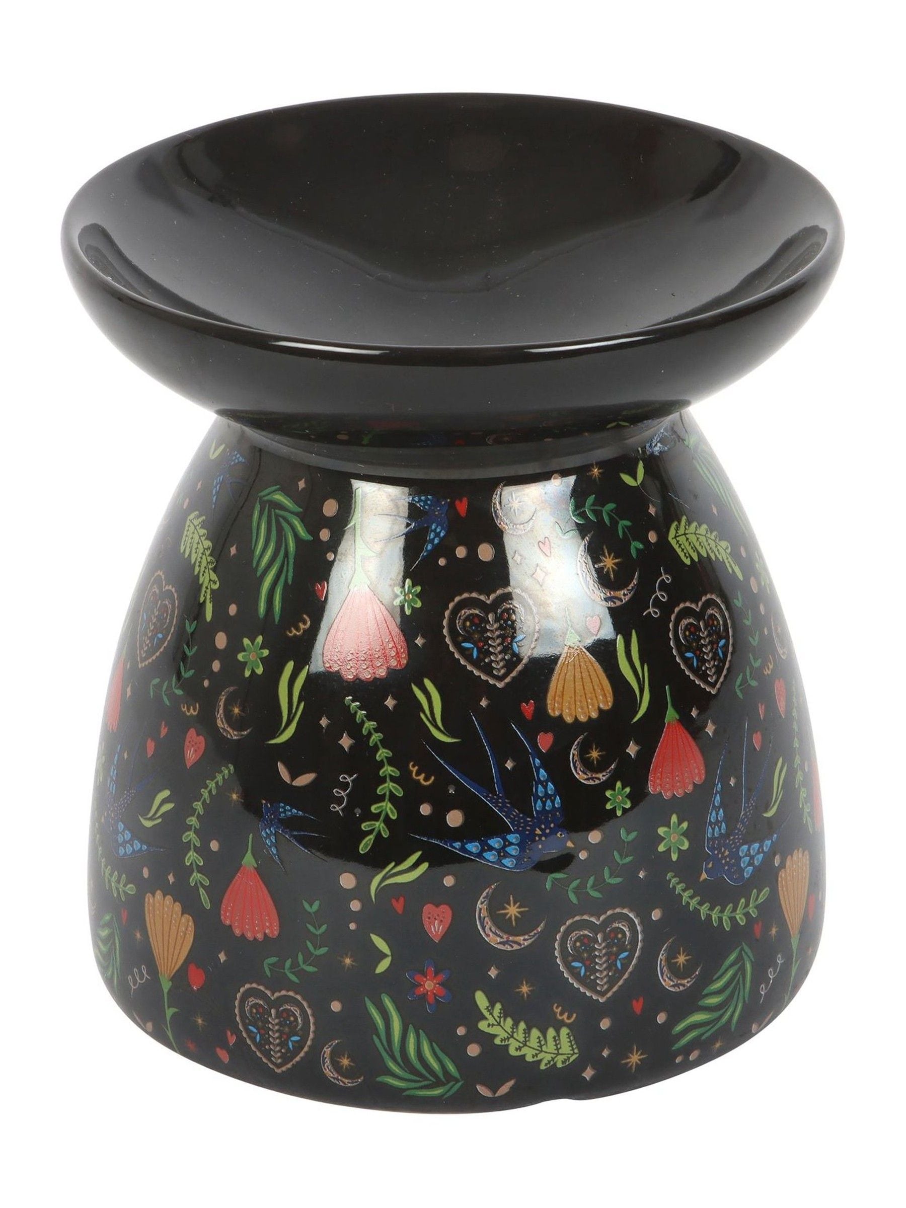 Something Different Midnight Bloom oil burner ceramic - British product