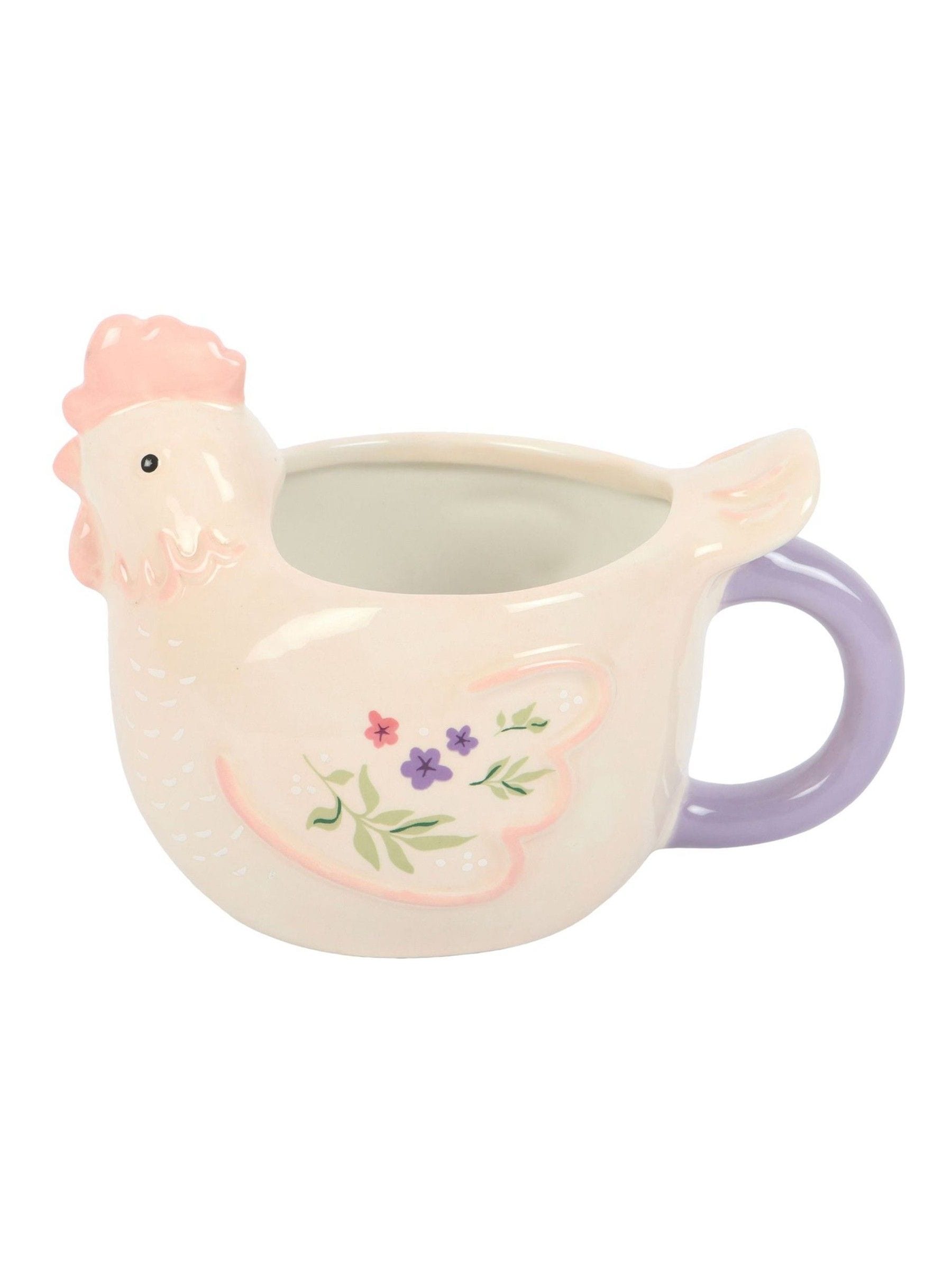 Something Different ceramic hen shaped mug 250ml, UK version