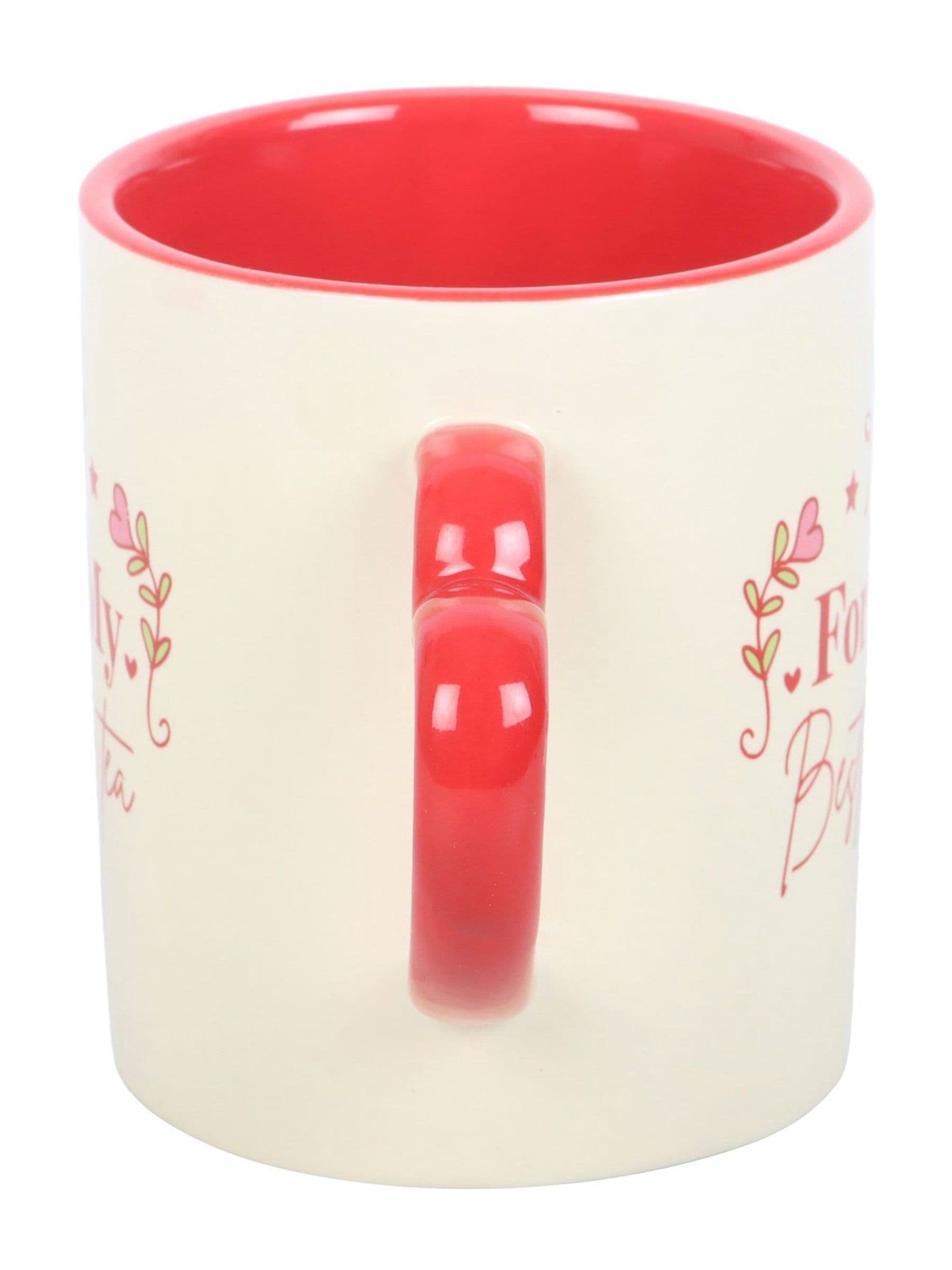 Something Different heart handle mug 350ml UK version