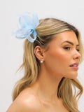 Jon Richard sky blue small clip fascinator, imported from the UK