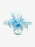 Jon Richard sky blue small clip fascinator, imported from the UK