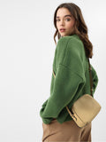 Accessorize cross-body bag yellow double zip, UK version