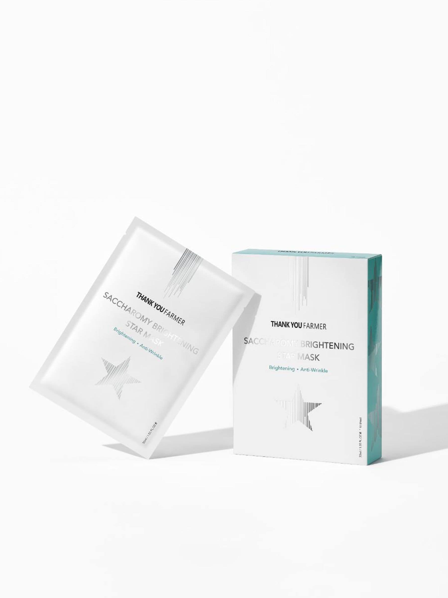 Thank You Farmer sheet mask Brightening Star 10 pads, UK version