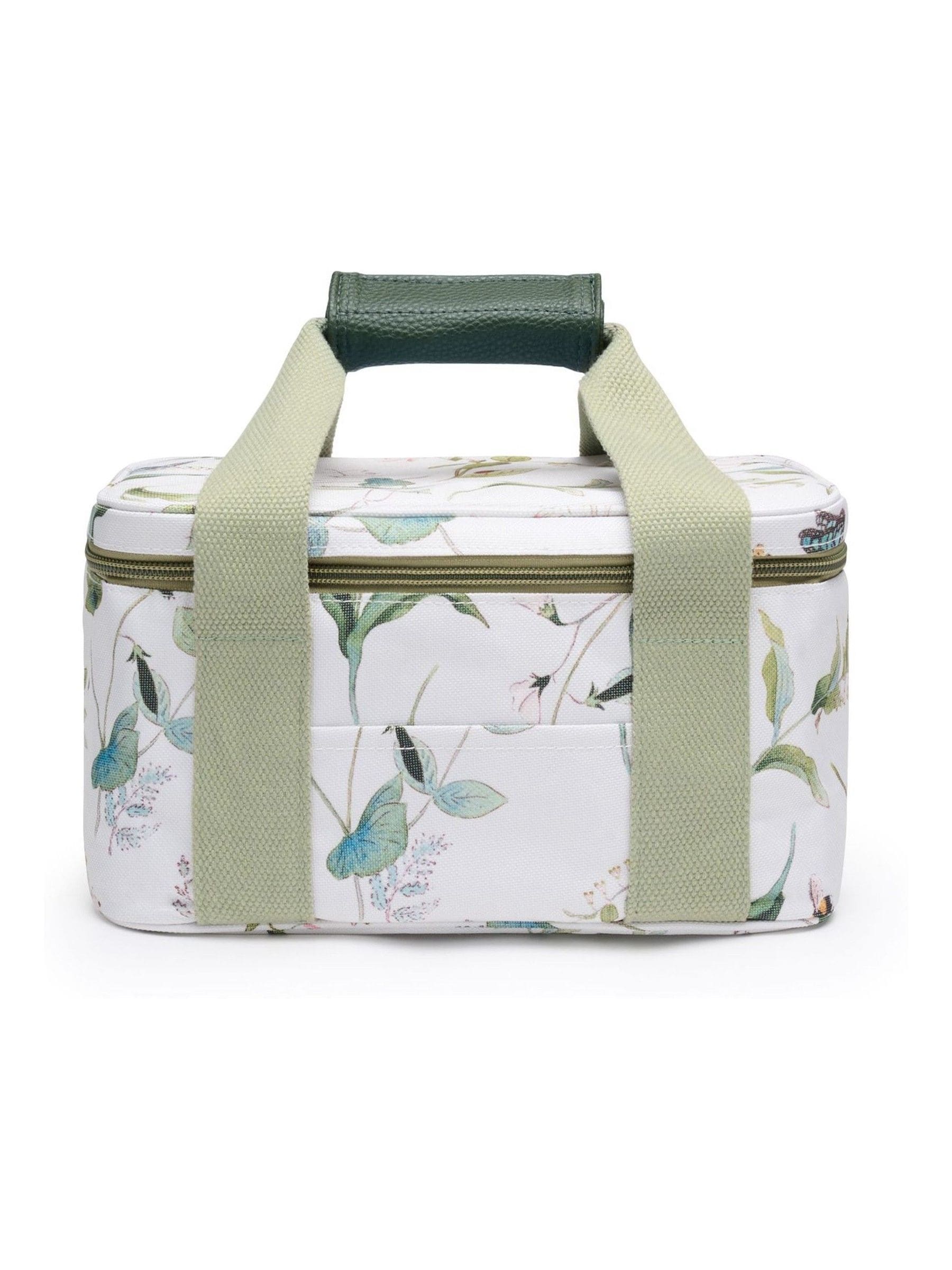 Sophie Allport White Wild Floral lunch bag, imported from the UK