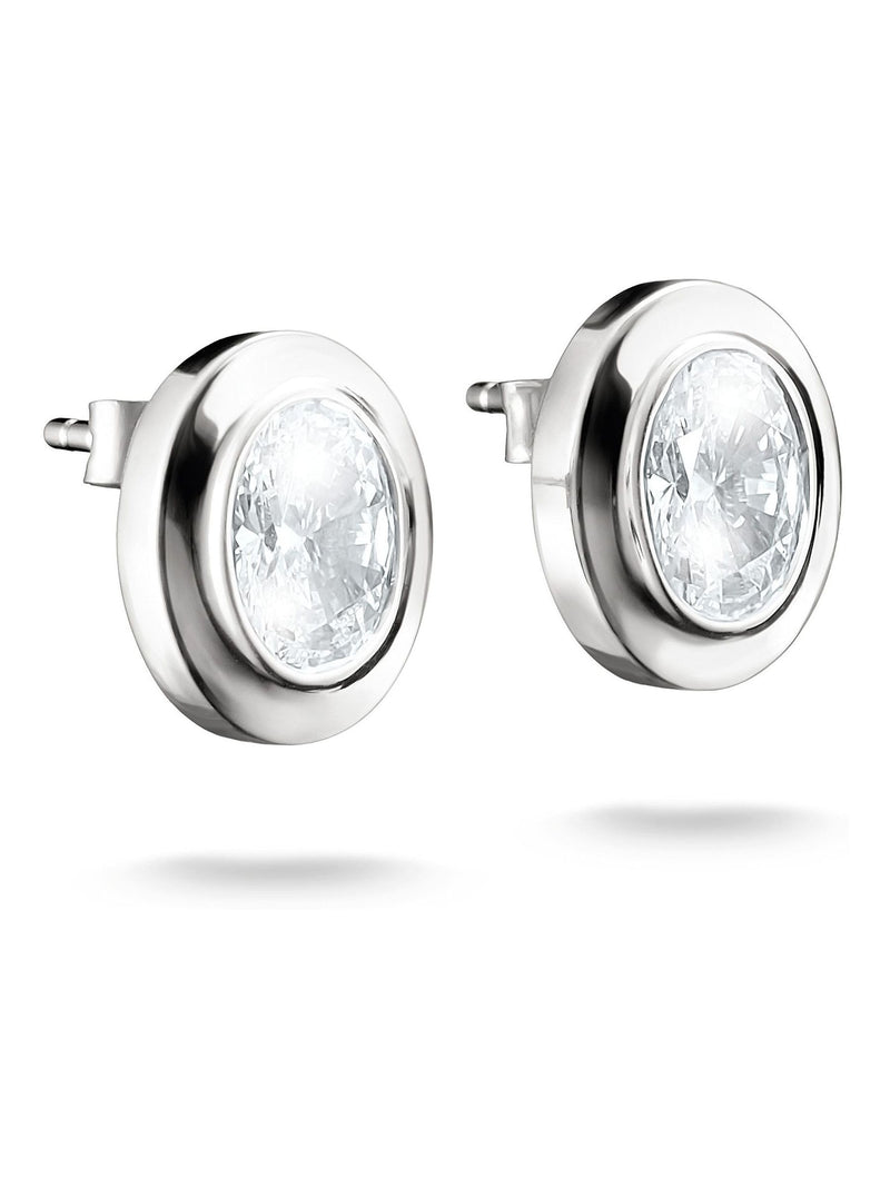 Thomas Sabo sterling silver ear studs with zirconia stone, imported from the UK