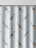 Sophie Allport duck egg giraffe curtains, UK version