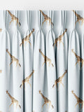 Sophie Allport duck egg giraffe curtains, UK version