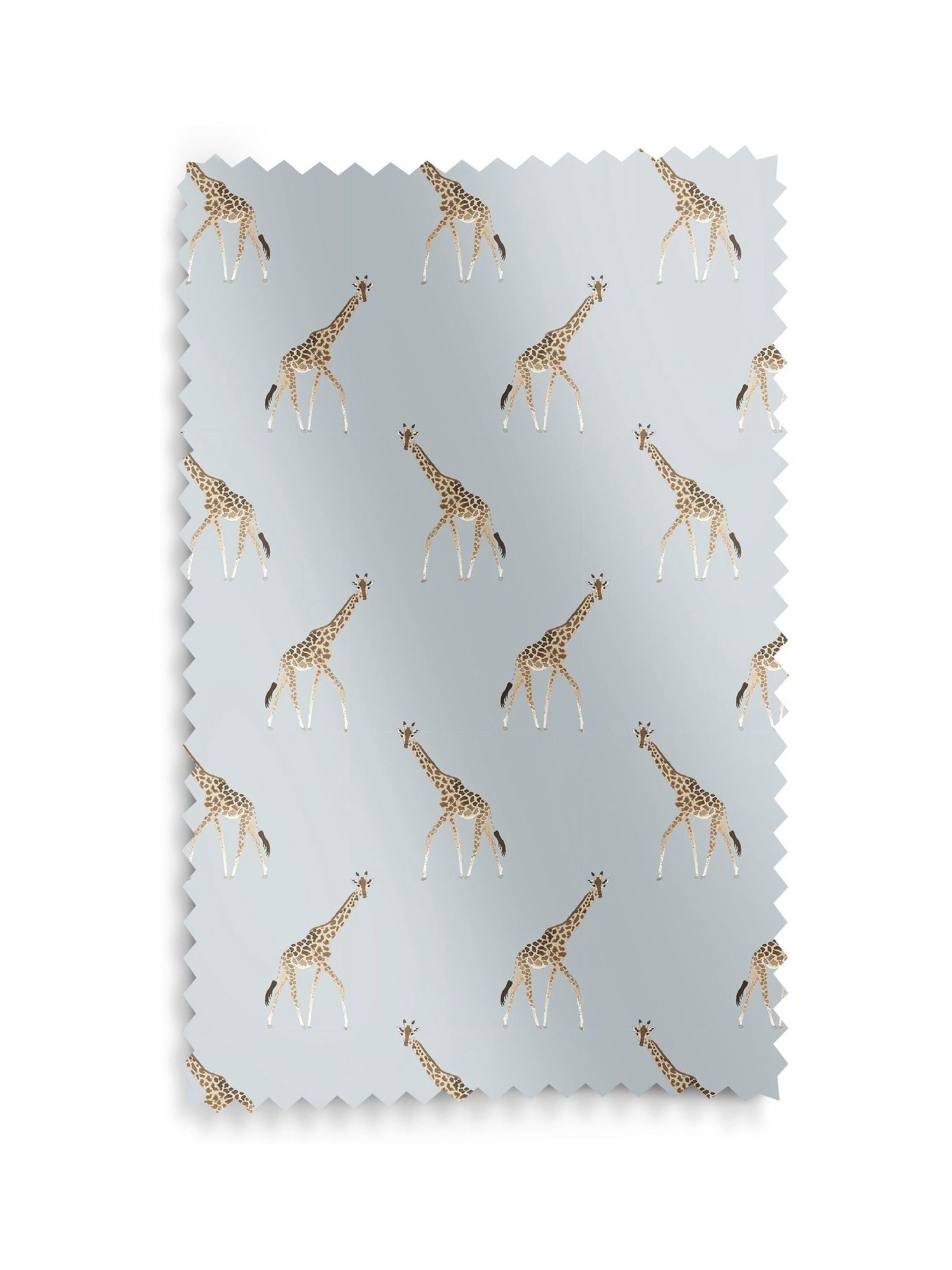 Sophie Allport duck egg giraffe curtains, UK version