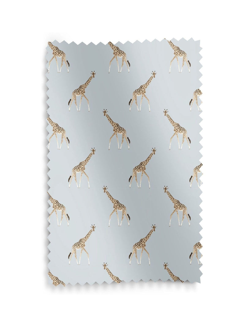 Sophie Allport duck egg giraffe curtains, UK version