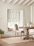 Sophie Allport white wild floral roller blind - British product