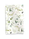 Sophie Allport white wild floral roller blind - British product