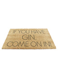 Artsy Mats coir gin doormat 60x40cm (British brand)