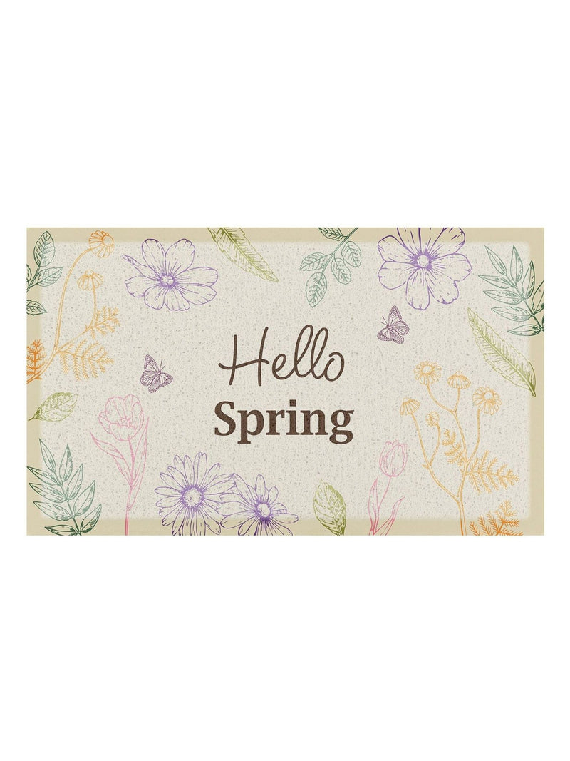 Artsy Mats Hello Spring doormat 70x40cm, UK version