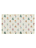 Artsy Mats vintage floral stamp doormat 70x40cm, imported from the UK
