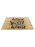 Artsy Mats natural black coir doormat 60x40cm, UK version