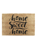 Artsy Mats natural black coir doormat 60x40cm, UK version