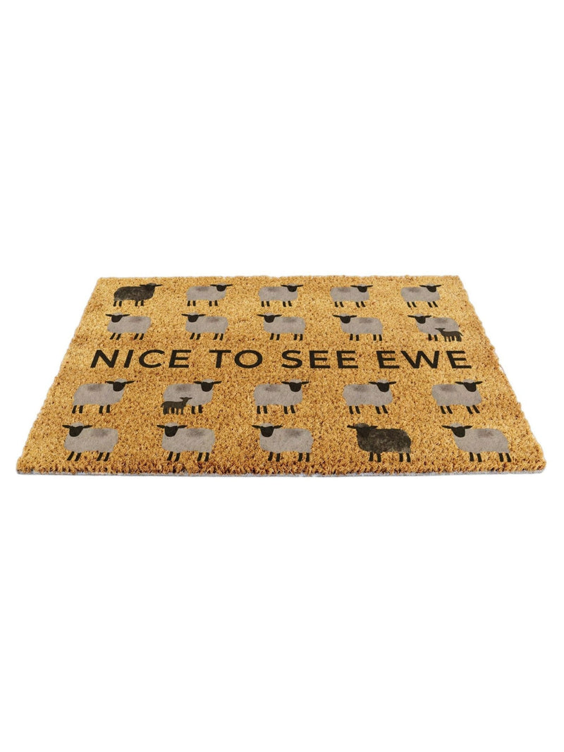 Artsy Mats brown sheep coir doormat 60x40cm - British product