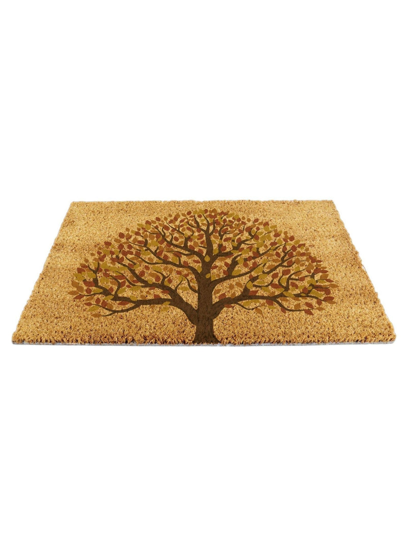 Artsy Mats Autumnal Tree of Life doormat 60x40cm - British product