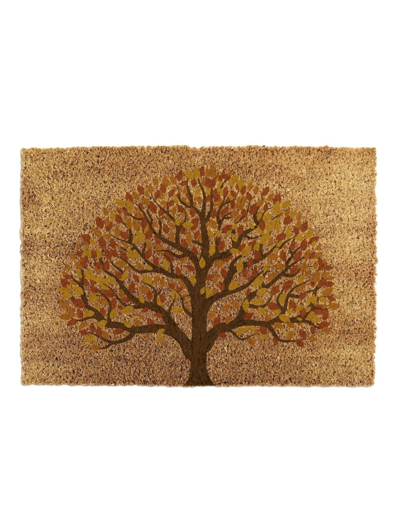 Artsy Mats Autumnal Tree of Life doormat 60x40cm - British product