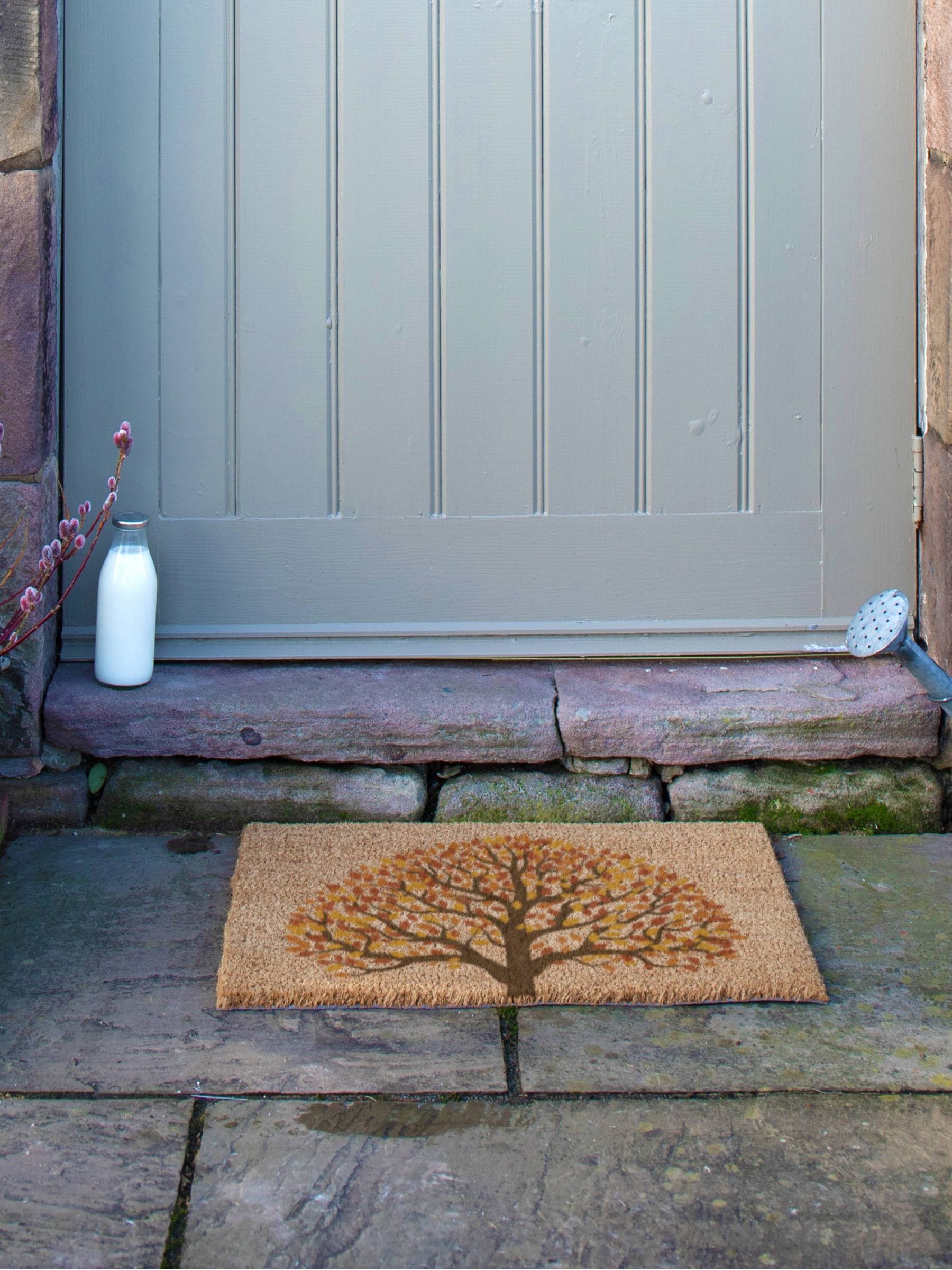 Artsy Mats Autumnal Tree of Life doormat 60x40cm - British product
