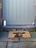 Artsy Mats brown lamb doormat 60x40cm, imported from the UK