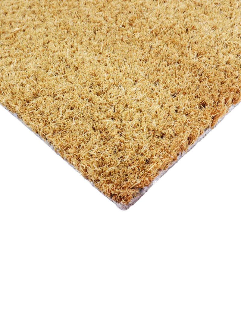 Artsy Mats Natural Black Star doormat 60x40cm - British product