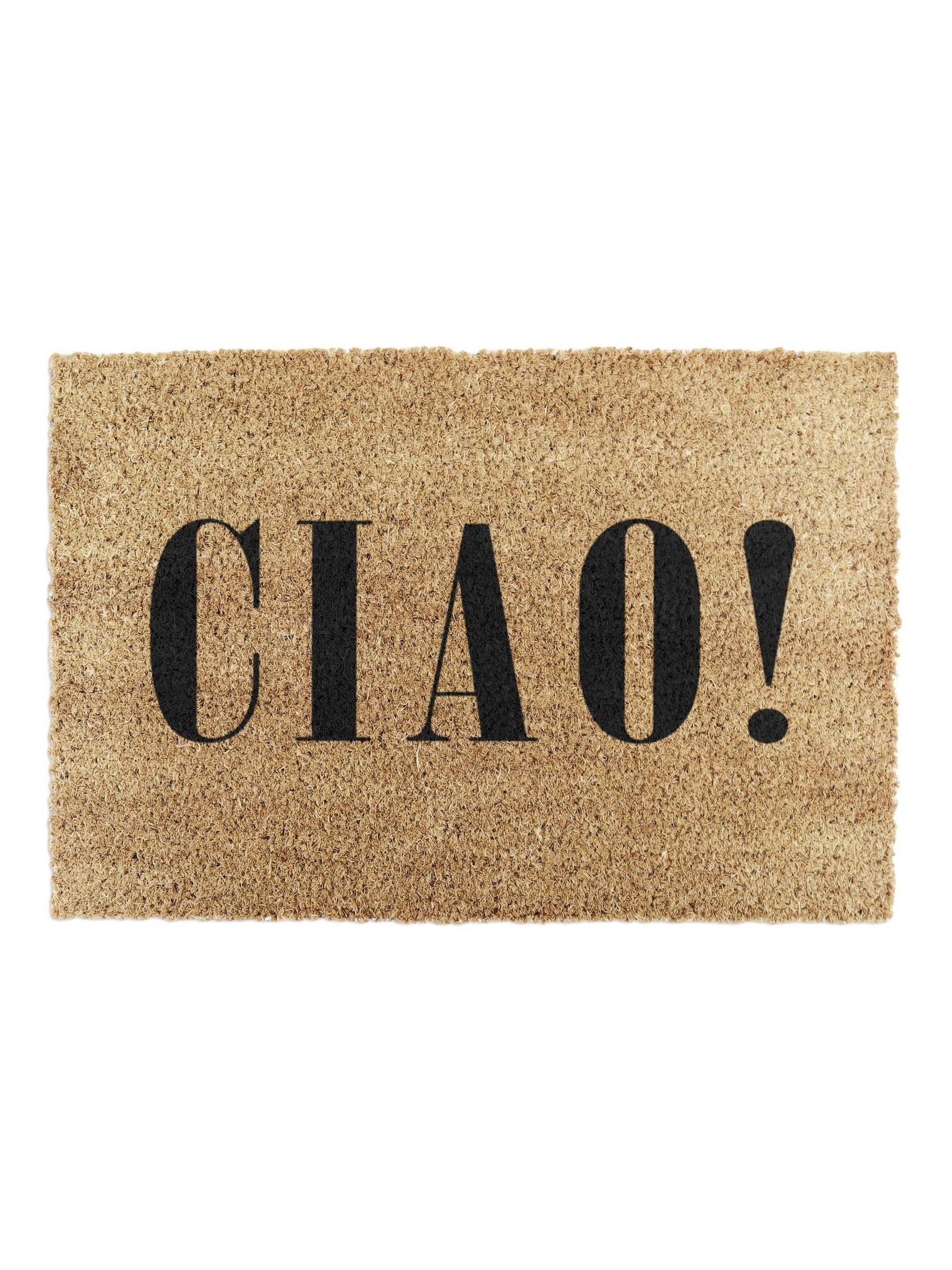Artsy Mats Ciao doormat 60x40cm, imported from the UK