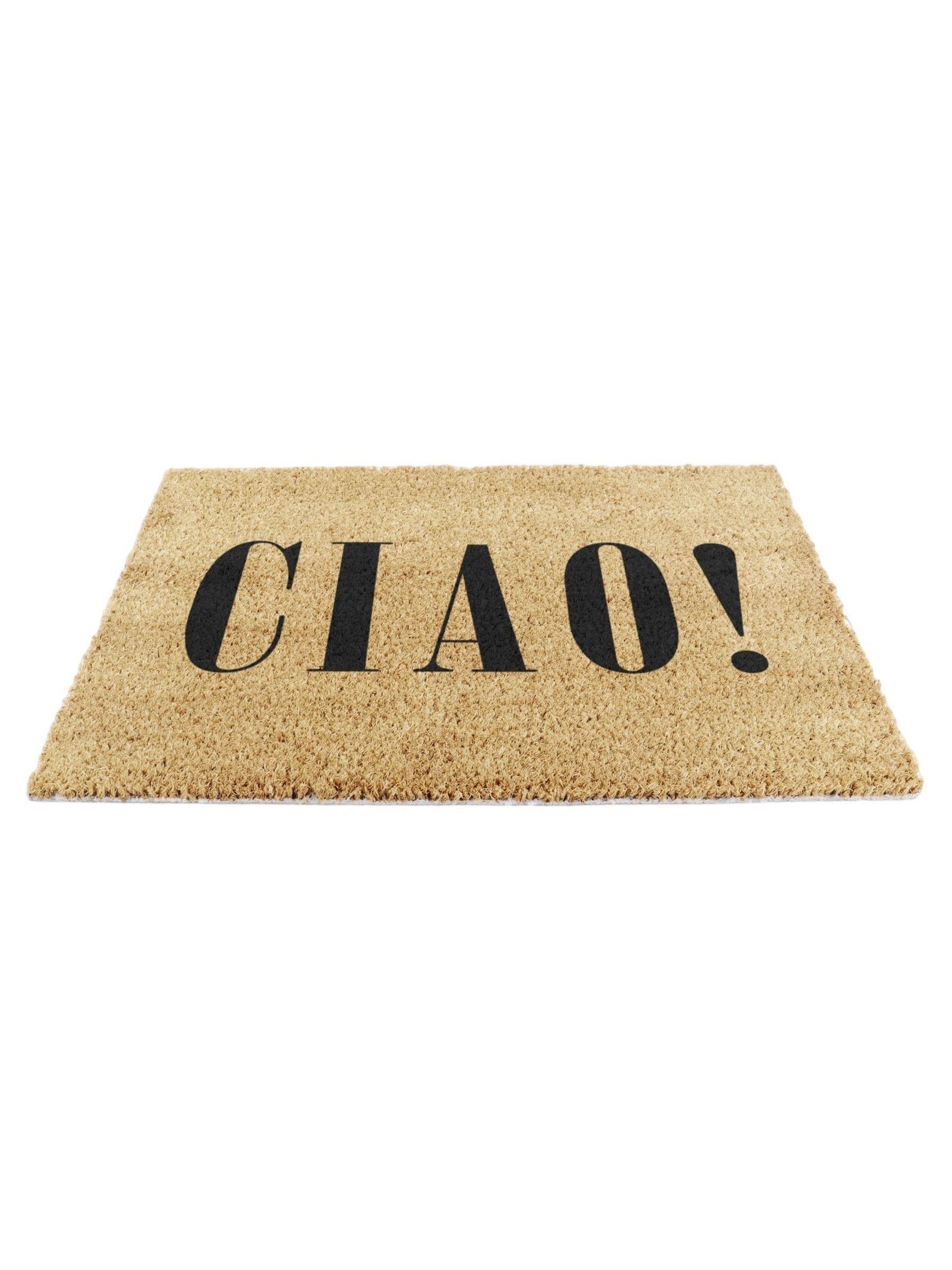 Artsy Mats Ciao doormat 60x40cm, imported from the UK