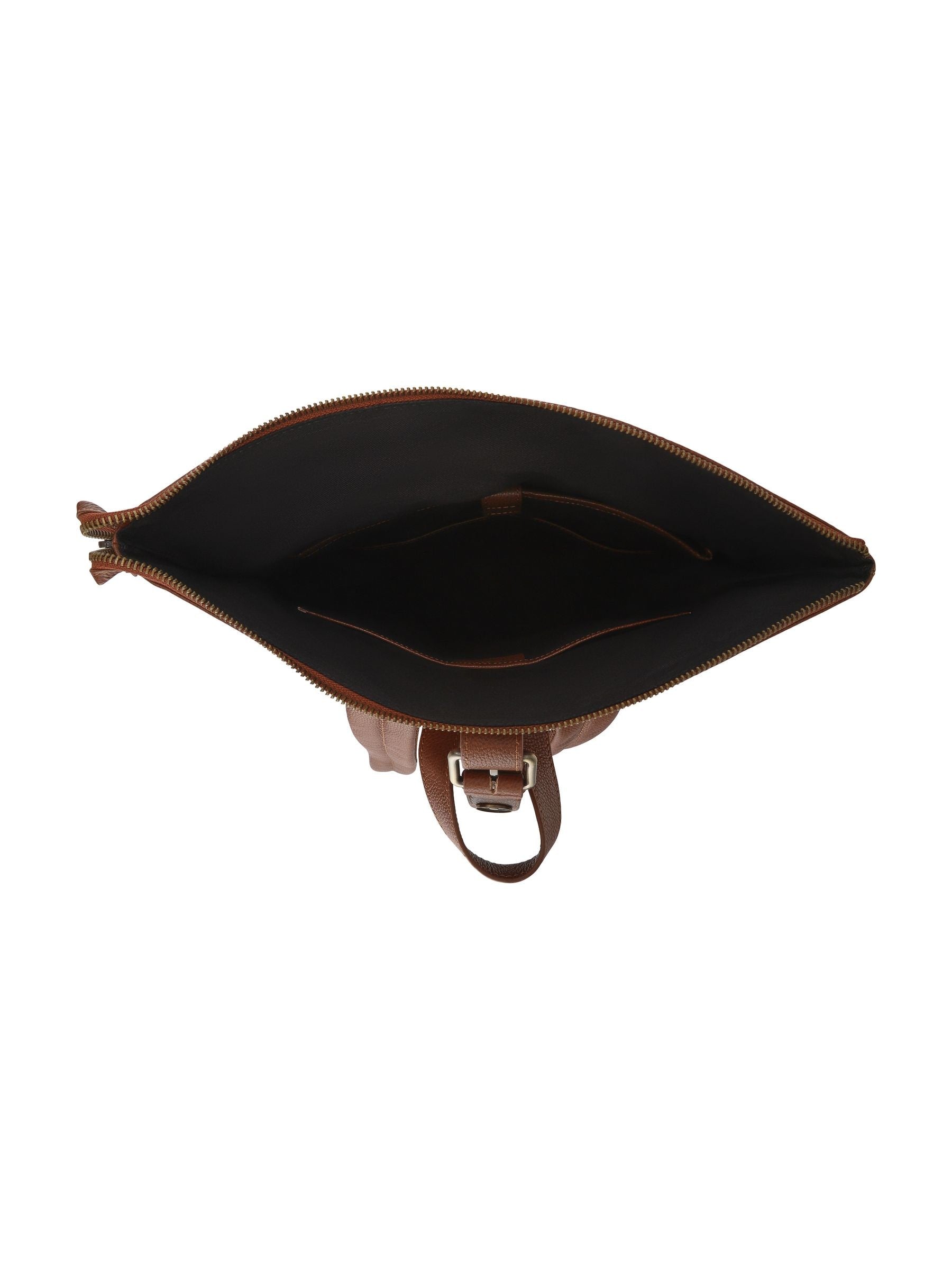 Jones Bootmaker Uphall backpack in tan grain leather (British brand)