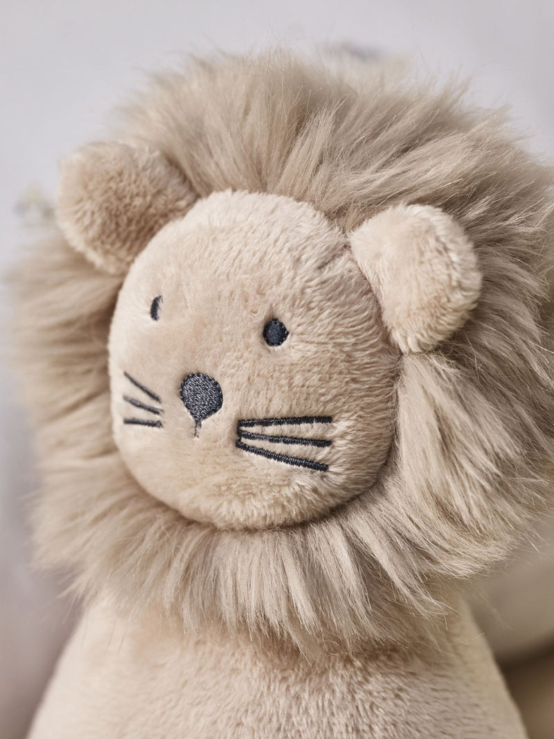 White Company Lenny Lion rocking baby toy - British product
